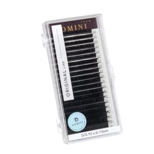 ריסים דומיני  צבע שחור "  L מיקס " 16 קווים